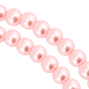 Perles en verre 4mm Rose