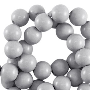 Perles acryliques 18 mm brillant Gris