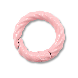 Appr&ecirc;ts color&eacute;s anneau porte-cl&eacute;s Rose clair