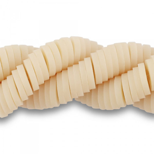 Perles Katsuki 6mm P&ecirc;che clair