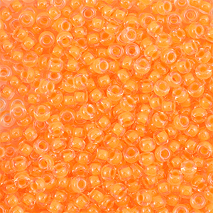 Perles de rocailles Miyuki 11/0 Luminous creamsicle orange 11-4298