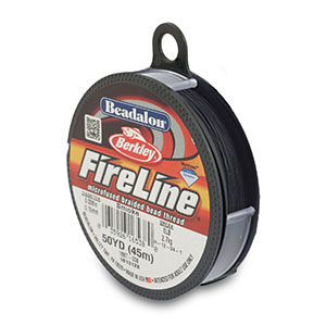 Beadalon Stringing Wire Fireline 0.15mm Noir