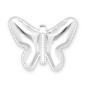 Pendentifs accroche-regard papillon Argent&eacute;