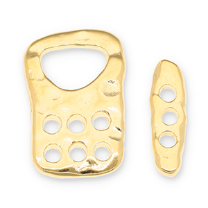 Appr&ecirc;ts en m&eacute;tal DQ mousqueton Dor&eacute; (sans nickel)