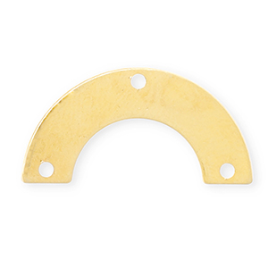 Breloques en m&eacute;tal DQ Eco-brass&reg; connecteur Dor&eacute; (sans nickel)