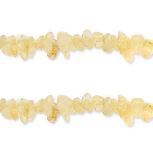 Perles chipstone Citrine Ambre orange