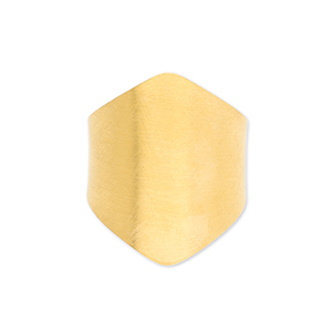 Bagues en acier Inox Dor&eacute;