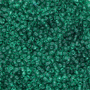 Perles&nbsp;de&nbsp;rocailles&nbsp;8/0&nbsp;(3mm) Vert transparant