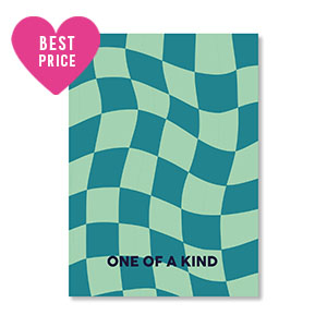 Cartes &agrave; bijoux "One of a kind" Turquoise-bleu