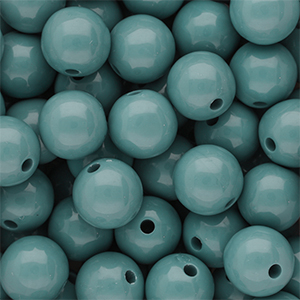 DQ Perles acryliques 12 mm brillant Cameo blue 15-4414 TCX