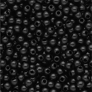 DQ Perles acryliques 6 mm brillant Black