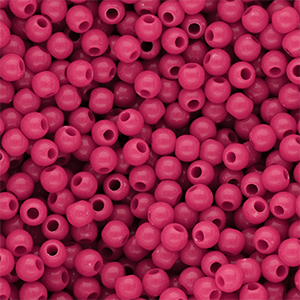 DQ Perles acryliques 4 mm brillant Rose violet 17-2624 TCX