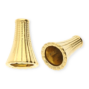 Appr&ecirc;ts en acier Inox embout c&ocirc;ne 11 mm Dor&eacute;