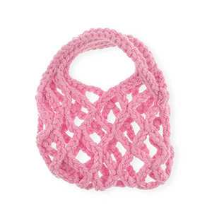 Sacs crochet&eacute;s &agrave; la main Rose
