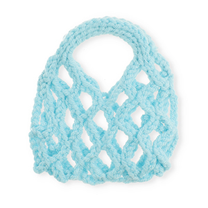Sacs crochet&eacute;s &agrave; la main Bleu clair