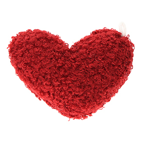 Pendentifs accroche-regard coeur Bordeaux
