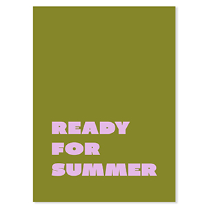 BY31&reg; Cartes &agrave; bijoux "Ready for summer" Vert-violet