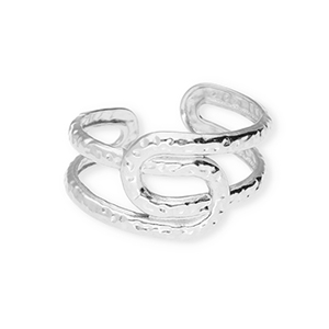 Bagues en acier Inox Argent&eacute;