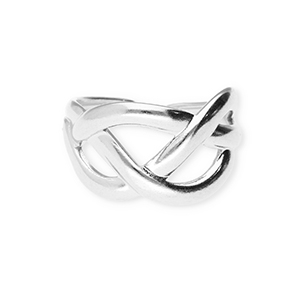 Bagues en acier Inox Argent&eacute;
