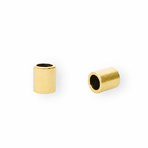 Appr&ecirc;ts en acier Inox embout &Oslash;2.5 mm Dor&eacute;