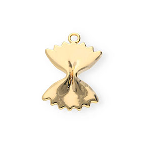 BY31&reg; Breloques en laiton Eco-brass p&acirc;tes (papillon) Dor&eacute;