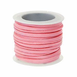 Simili daim plat 3&nbsp;mm Rose
