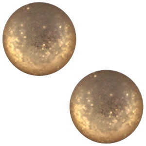 Cabochon 12mm Paipolas Polaris mat Greige doux