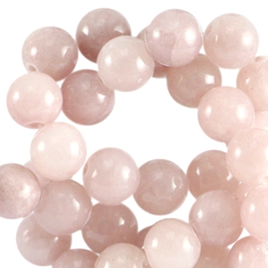 Pierres naturelles 6mm Rose vintage