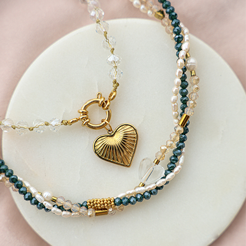 Cr&eacute;ez des boucles d'oreilles et des colliers uniques avec des perles &agrave; facettes !