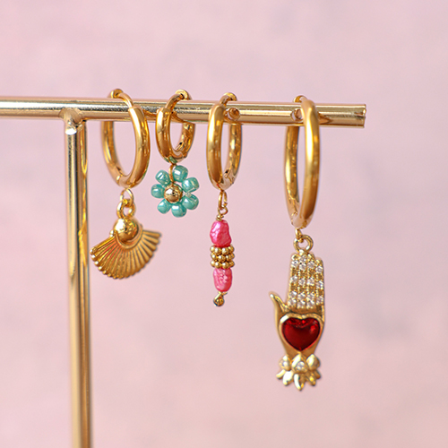 Cr&eacute;ez des boucles d'oreilles uniques avec nos nouvelles cr&eacute;oles en acier inoxydable avec anneau