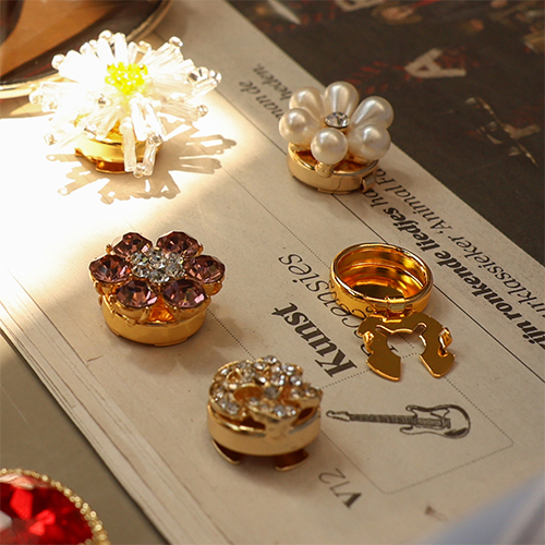 Inspiration avec les cache-boutons