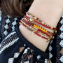 Avec les perles Miyuki, vous allez pouvoir confectionner ces bracelets tendance : 