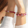 Inspiration de bracelets avec des perles acryliques