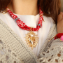 Voici comment cr&eacute;er des bijoux avec des bandanas 