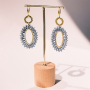 Inspiration avec des pendentifs &agrave; facettes color&eacute;s 