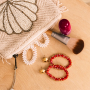Inspiration avec des pendentifs &agrave; facettes color&eacute;s 