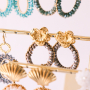 Inspiration avec des pendentifs &agrave; facettes color&eacute;s 