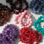 Inspiration avec des perles rondes en verre 