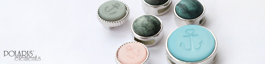 Serti / poussoir Cuoio pour cuir 15 mm et cabochon 20 mm