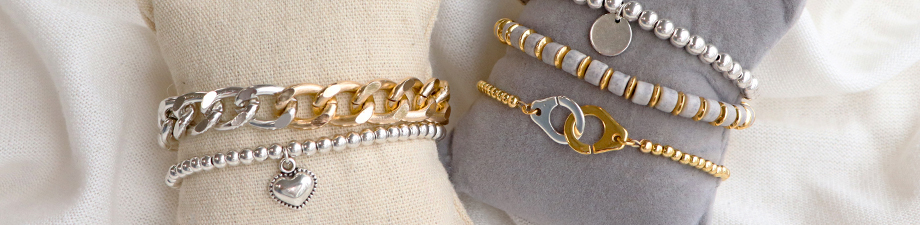 Breloques en métal DQ doré rosé Breloques en métal DQ doré rosé