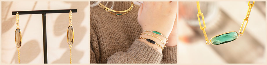 Connecteurs en verre Crystal Glass Connecteurs en verre Crystal Glass