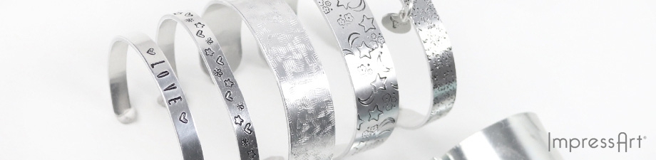 Supports bracelets et bagues &agrave; graver ImpressArt
