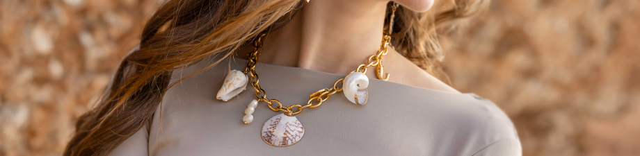 Waouh! Superbe grands pendentifs coquillage