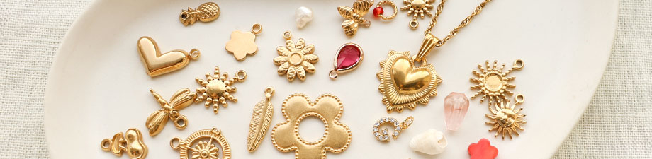 Tout nouveau ! Breloques en acier inoxydable 