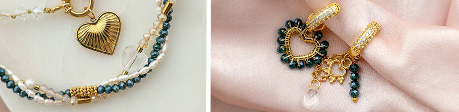 Nouvelles magnifiques perles &agrave; facettes 