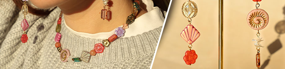 Nouvelle collection de perles en verre tch&egrave;ques