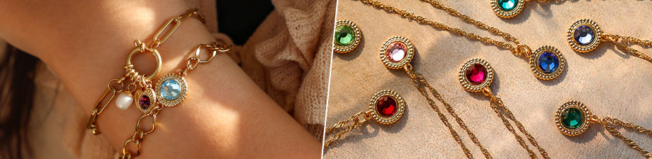 Nouveau ! Flatbacks Preciosa et serti en acier inoxydable