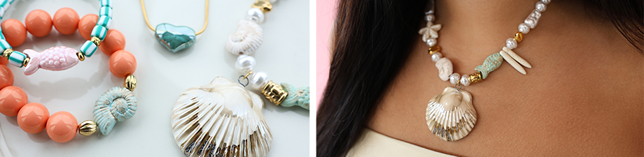 Nouvelle collection de perles en céramique grecque Nouvelle collection de perles en céramique grecque