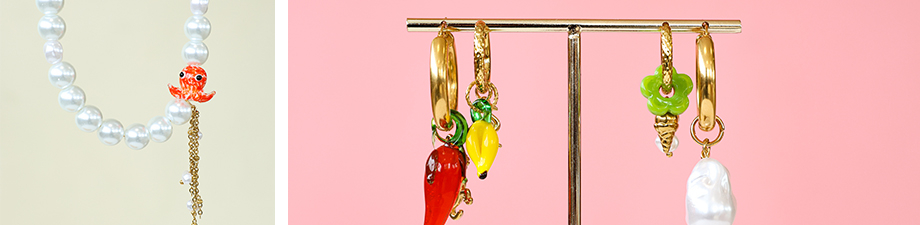 Nouvelle collection de perles en verre Nouvelle collection de perles en verre