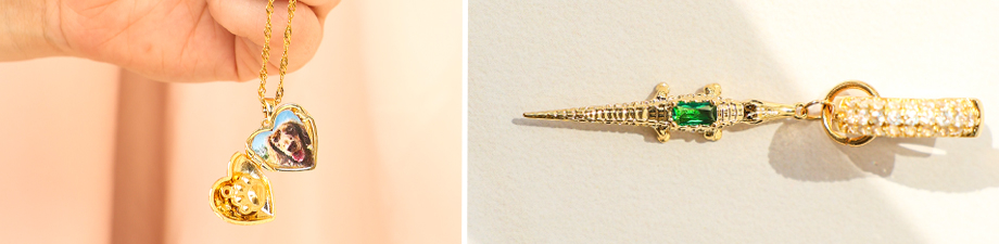 Nouvelle collection de breloques en laiton